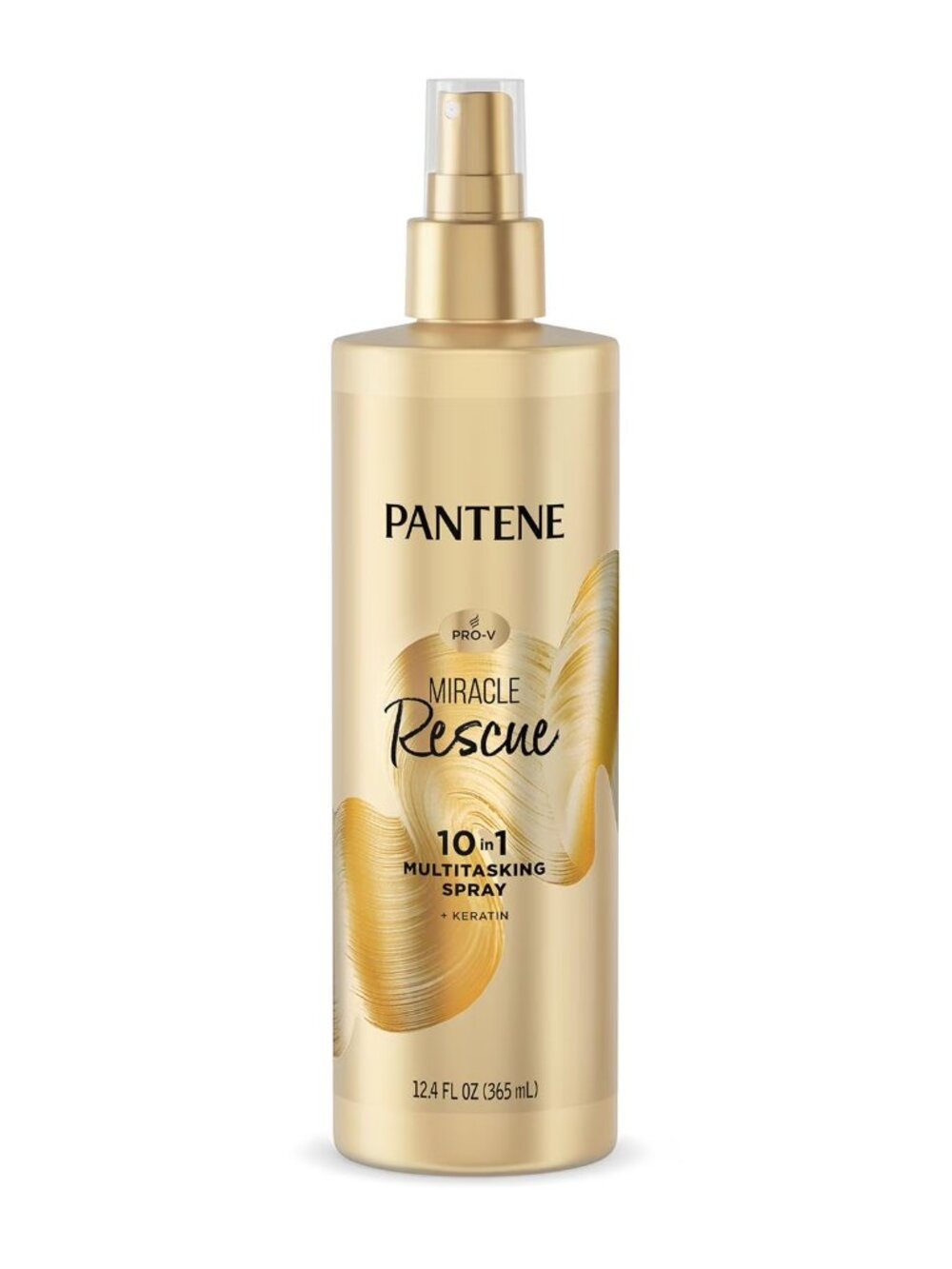 Pantene Miracle Rescue 10-in-1 Multitasking Spray + Keratin, 12.4 fl. oz.